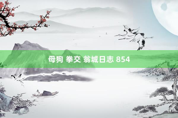 母狗 拳交 翁城日志 854